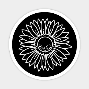 Tyler Alexis "Simple Sunflower" Magnet